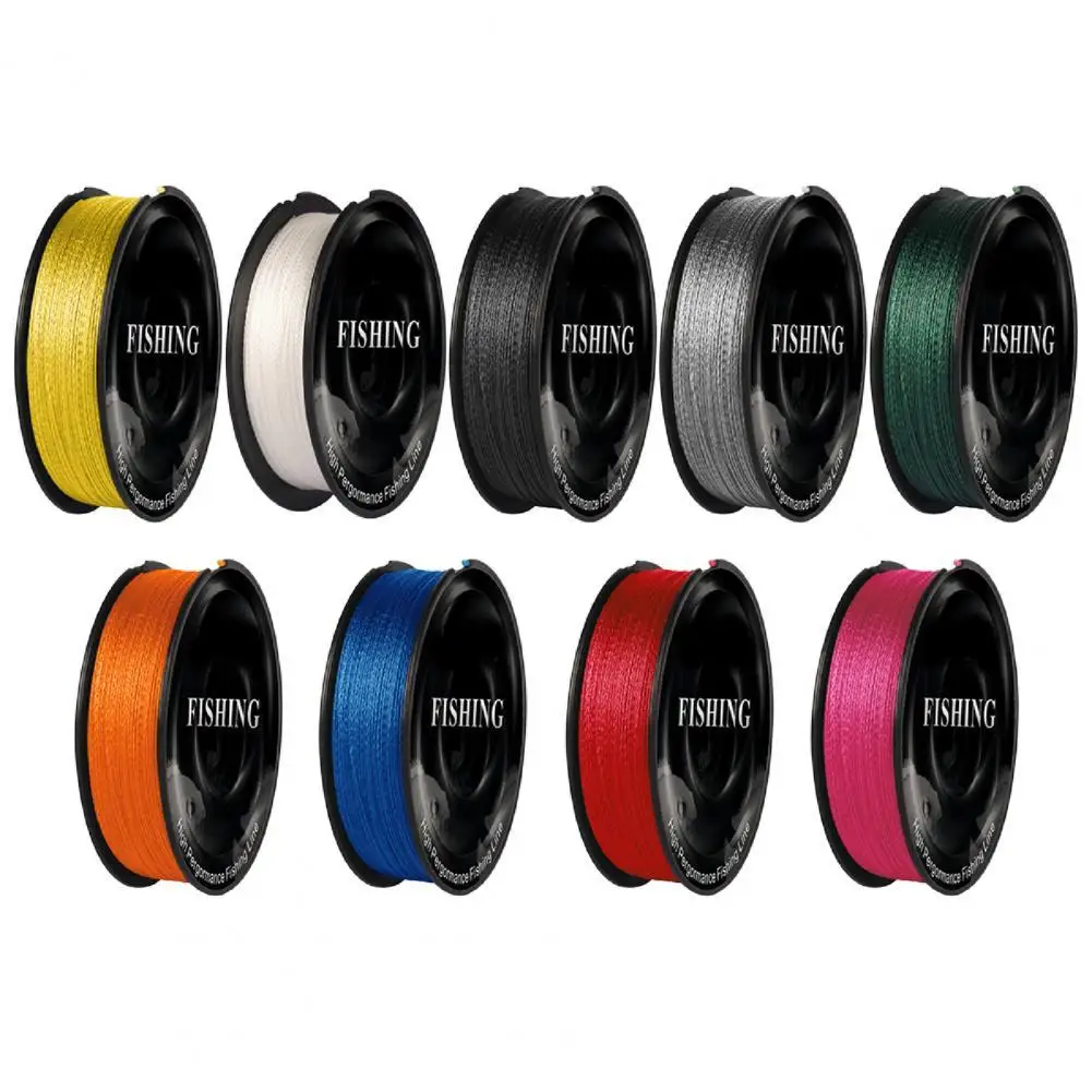 

100m Super Strong PE 4 Strands Weave Braided Fishing Line Rope Fish Tackle Tool рыбалка Fishing Lines Nylon Fishing Line