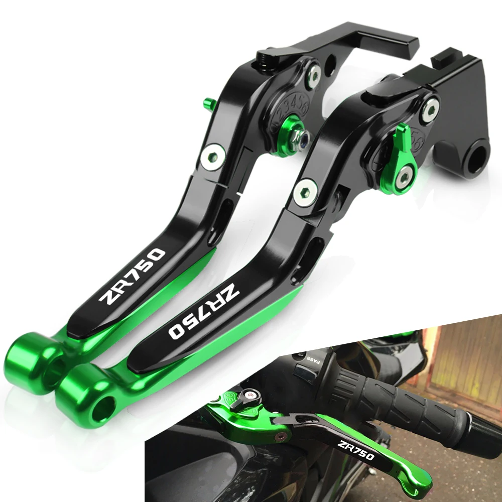 Мотоциклетные регулируемые складные рычаги тормоза сцепления руль руля ручки