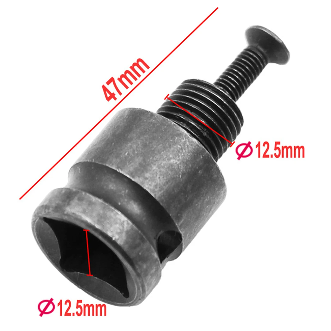 

Converter Drill Chuck Adapter 1/2 Drill Chuck Adaptor For Impact Drill / Wrench Conversion Woodworking Quartet Chuck