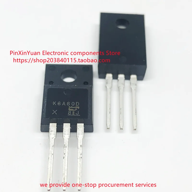 2 шт. ~ 10 новые оригинальные кнопки K6A60D TK6A60D TO-220F MOSFET 6A/600V в наличии | Электронные