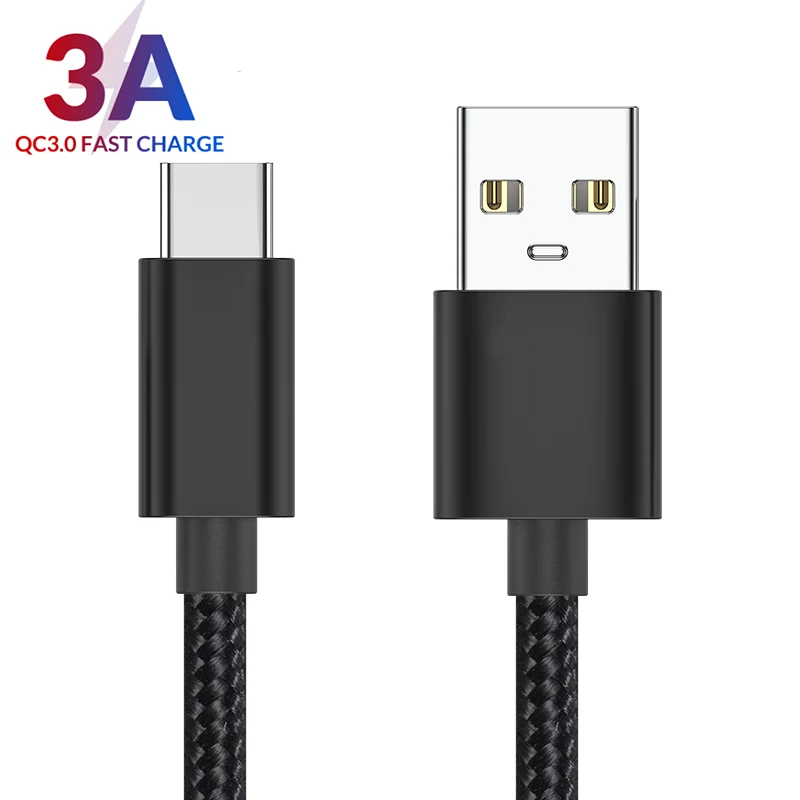 Кабель USB Type C для Xiaomi Redmi note 9 8 7 Pro кабель передачи данных зарядный типа usb c Samsung S21
