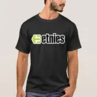 Новинка, классическая черная футболка с логотипом etкролика, лето 2020, Мужская популярная модель с короткими рукавами, унисекс