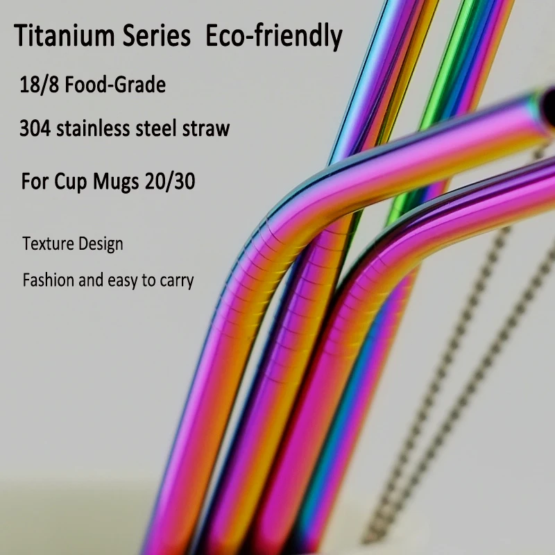 Многоразовая пивная соломенная Высокое качество 304 Нержавеющая сталь