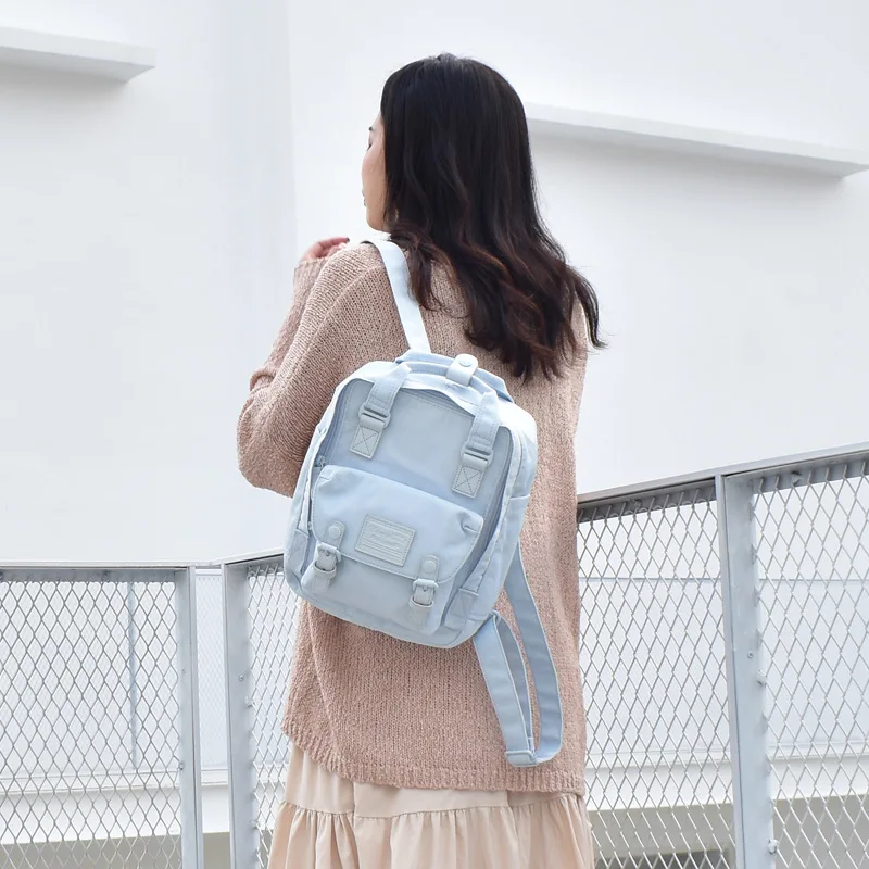 Blue lotus 7L Женский рюкзак, высокое качество, Mochila Mujer, Модный женский рюкзак для путешествий, 7л, повседневный рюкзак Mochilas Viajes, Противоугонный рюкзак - Цвет: Blue lotus 7L