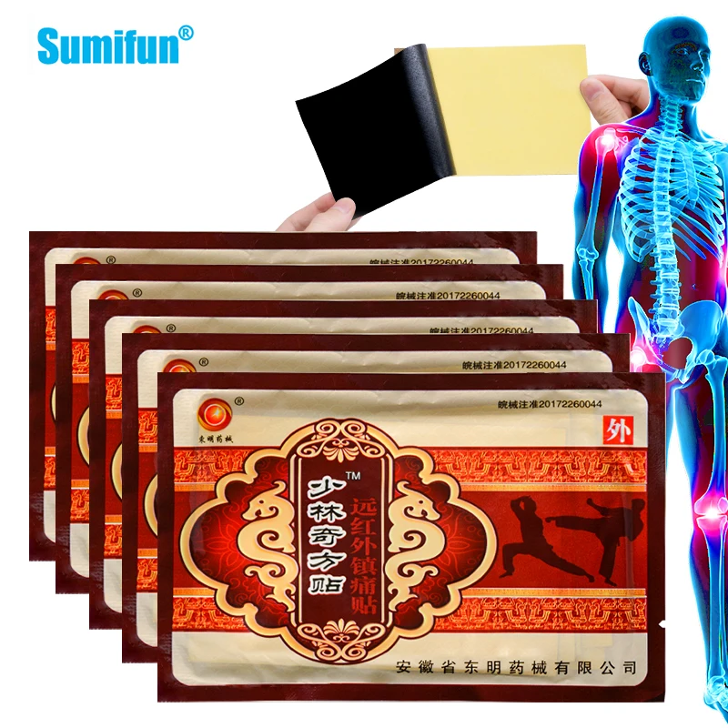 

56pcs/7bags Chinese Herbal Medical Plaster Body Pain Relief Rheumatism Arthritis Patch Neck Muscle Jonits Pain Killer Sticker