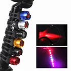 Светодиодный водонепроницаемый передний и задний фонарь на велосипедный шлем