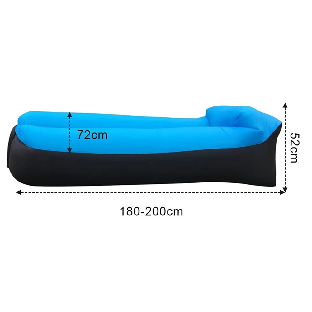 

Inflatable Bed Inflatable Lazy Sofa Outdoor Air Couch Folding Inflatable Lounger