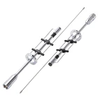 Автомобильная антенна, двухдиапазонная антенна, телефон, УКВ, УКВ, 145 мГц, уличная двухсторонняя радиостанция, рация, детали для автомобиля, украшение