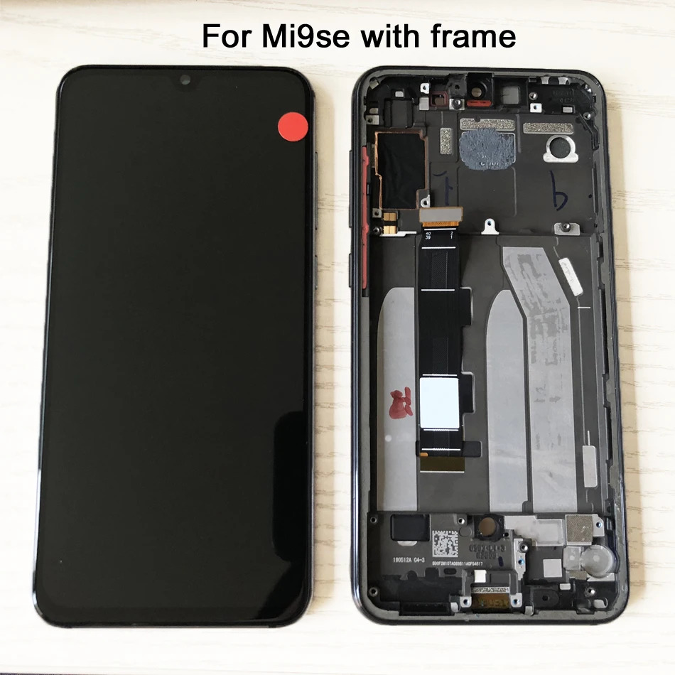 Amoled для Xiaomi mi 9 lcd mi 9 дисплей дигитайзер сборка сенсорный экран M1903F Замена для Xiaomi mi 9SE ЖК mi 9 mi 9 SE
