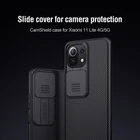 Для Xiaomi Mi 11 Lite чехол NILLKIN жесткая пластмассовая горка набор фильтров для объектива камеры защиты Pro Anti-Explosion закаленное стекло для защиты экрана для Xiaomi Mi 11 Lite 4G5G