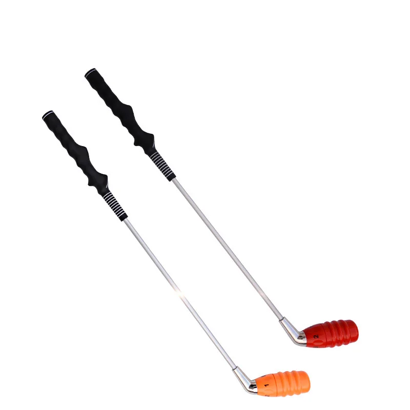 

Golf Swing Training For Beginners Assisted With Golf Swing Aids The New Manual Adjustment Five-Speed Swing Practice Rod Bending