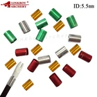 Стрелы для стрельбы из лука Linkboy, 50 шт., взрывозащищенное кольцо OD 5,55,66,0 мм, аксессуары для стрельбы из лука, защита для рекурсивного лука, Охотничья стрельба