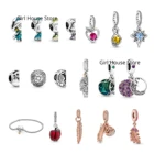 Подвеска в виде рыбы из серебра 925 пробы, подходит для браслета Pandora