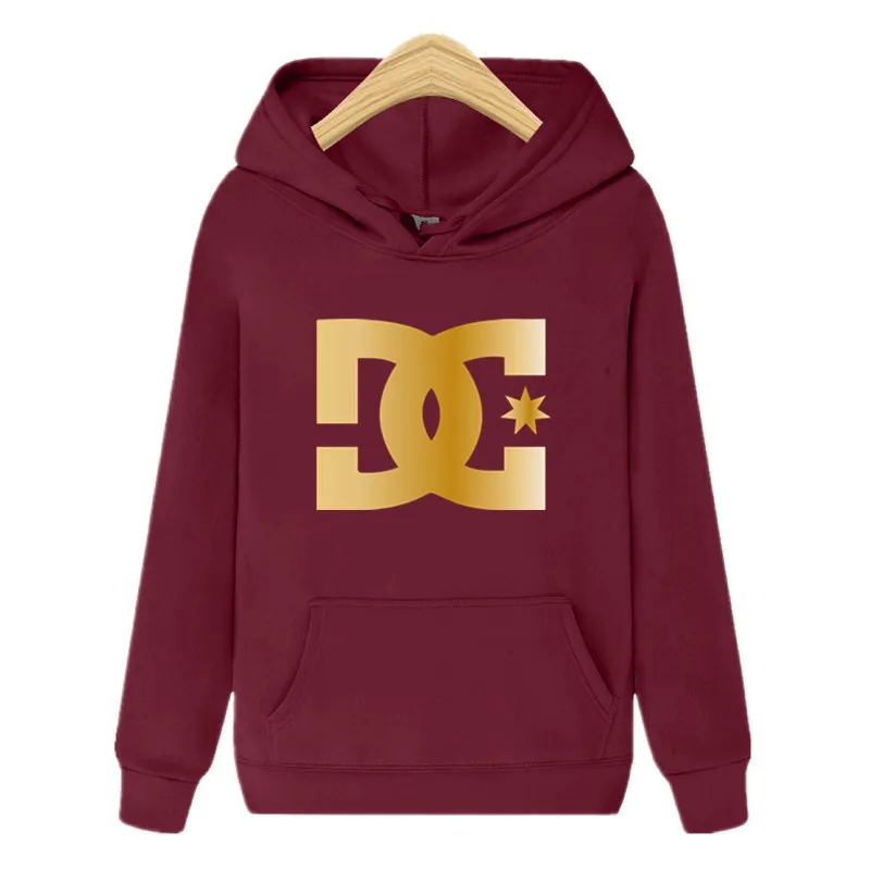

Spring and autumn boutique men's casual Hoodie solid color sports breathable comfortable letter print men's Pullover hip hop