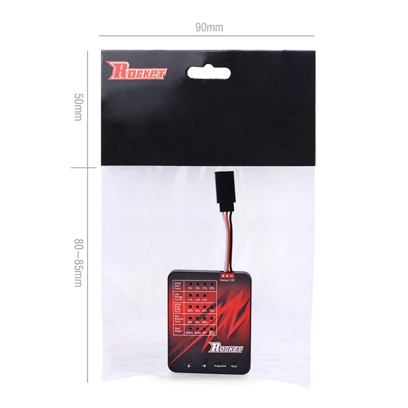 ROCKET LED Mini Programming Card Program for 80A 540 PLUS ESC Speed Controller | Игрушки и хобби