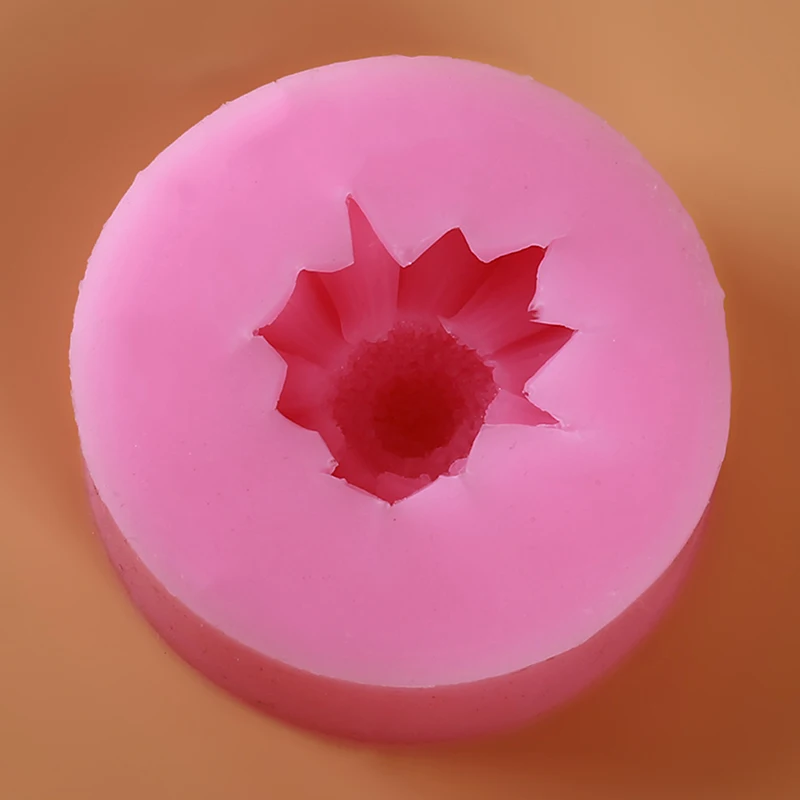 Новинка фиолетовая прямоугольная силиконовая форма в форме дерева 4 отверстия