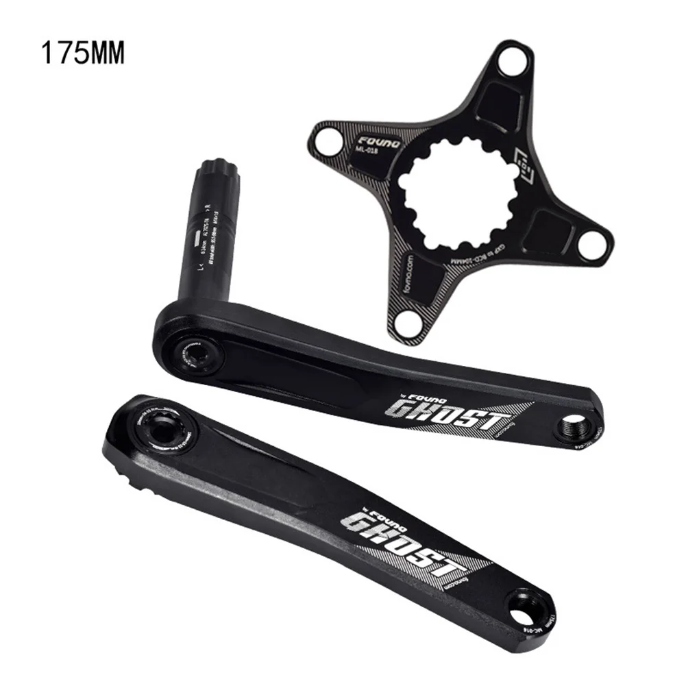 

FOVNO MTB Bike Bicycle Crank 175MM Cranksets Universal Chainrings 104BCD Aluminum Alloy CNC Ultra Light Integrated