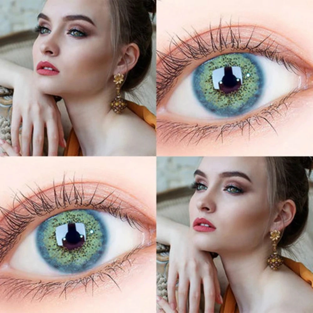 

EYESHARE 2pcs/1 Pair NORTHERN LIGHT Series Contact Lenses Colored Contact Lens Eye Makeup Contacts Eye Lens Beauty Equipment