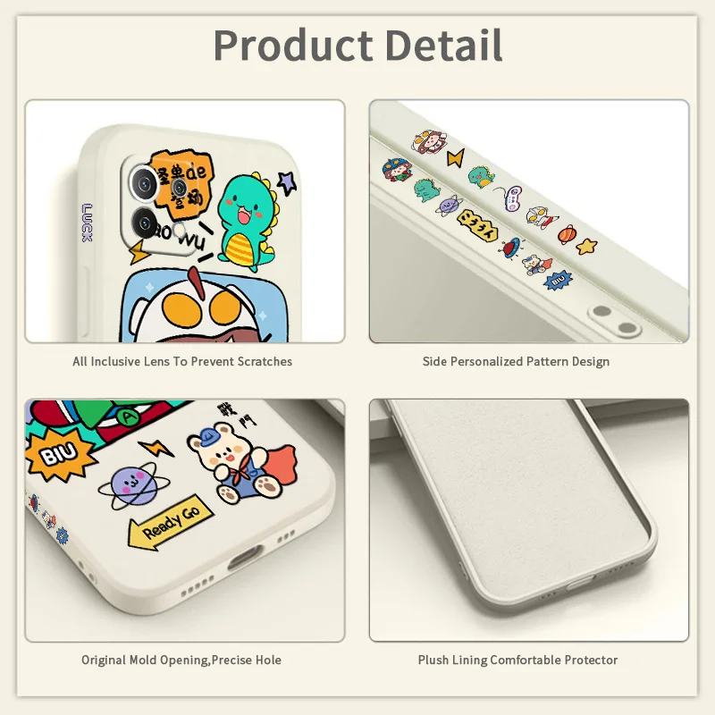 

Cartoons Styles Pattern Phone Case For Xiaomi Mi 11 10T 10 lite 9T Note 10 Redmi Note 9 9T 8 8Pro 7 7Pro 9 9A K40 K30 Cover