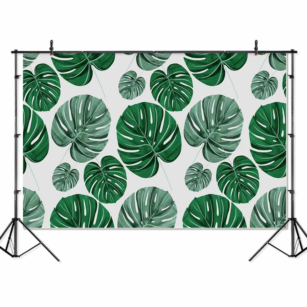 

Фон из тонкой виниловой летние Тропические Платья листья деревьев вечерние детский плакат Фоны Печатный фон для профессионального в помещ...