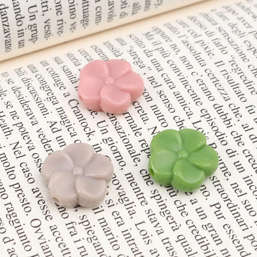

DoreeBeads 19mm Sweet Acrylic Spacer Beads Flower At Random For Women Girls Loose Beads DIY Making Bracelets Jewelry Gift,20PCs