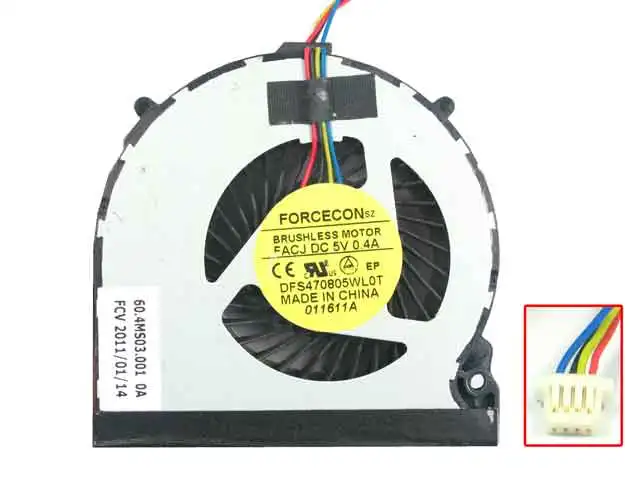 

CECONsz DFS470805WL0T FACJ DC 5V 0.40A Server Laptop Cooling Fan