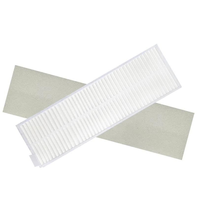 

2 Set Vacuum Cleaner Accessories: 1 Set Main Roller Side Brush Hepa Air Filter & 1 Set Cleaning Rag Mop Cloths