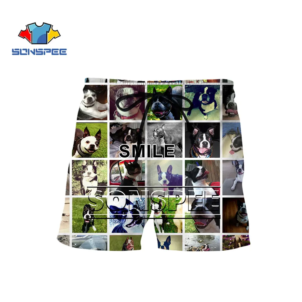 

SONSPEE Summer Animal Collection Shorts Cat Dog Tiger Shorts Fashion Casual Harajuku Beach Shorts Hip Hop Street Oversized Short