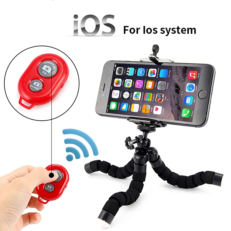 

Bare Metal Without Battery Random Color Bluetooth Selfie Rod Phone Remote Wholesale Wireless Shutter Control Selfie Mobile K4A5