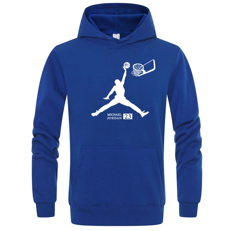 blue-w Jordan 23 осень/зима новые мужские толстовки с капюшоном Мужские повседневные спортивные толстовки мужские хип-хоп забавные стильные толстовки с капюшоном новая Толстовка - Цвет: blue-w