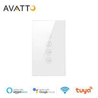 avatto tuya wifi roller shutter curtain light switch for electric motorized blinds smart life control work for alexagoogle home