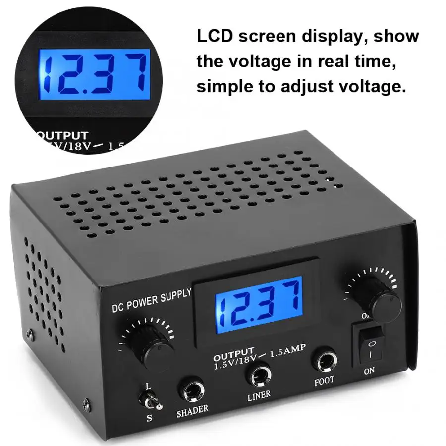 Микроблейдинг машина для татуировки мощный профессиональный источник питания