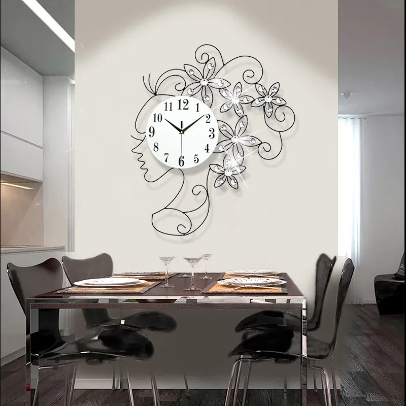 

Luxury Modern Wall Clock Art Simple Personality Geometric Wall Clock Large Decorative Relojes De Pared Household Products BL50WC