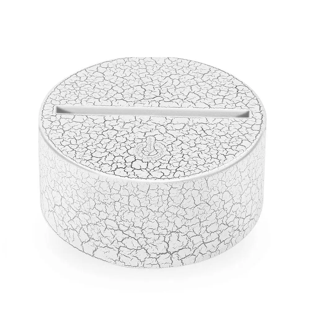 Ночник с узором в виде трещин держатель для домашней лампы романтическая