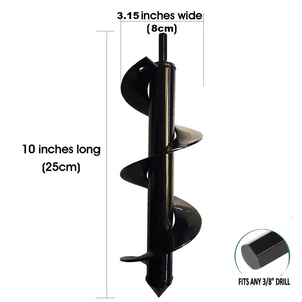 Шестигранное сверло для земляных шнеков нескользящее 3 15 &quotX 12&quot садовое