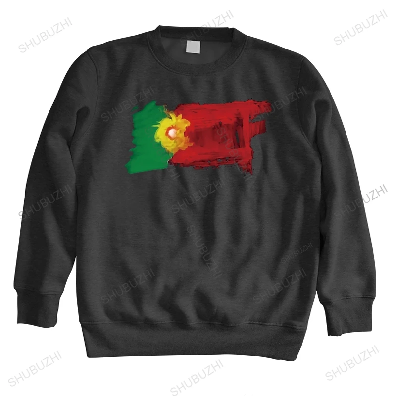 

Мужская Уличная одежда, брендовая Толстовка с длинным рукавом, топы, женский дизайн с португальским флагом, подарок для мужчин, Высококачес...