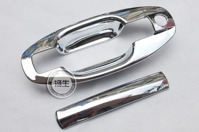 Новинка ABS хромированные покрытия для дверных ручек trim + чаша Hyundai Santa Fe 2001 2002 2003 2004