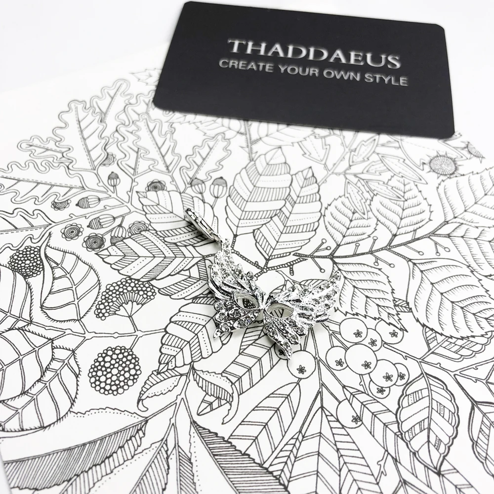 Женская маска на Хэллоуин с подвеской модные ювелирные украшения из серебра 2019