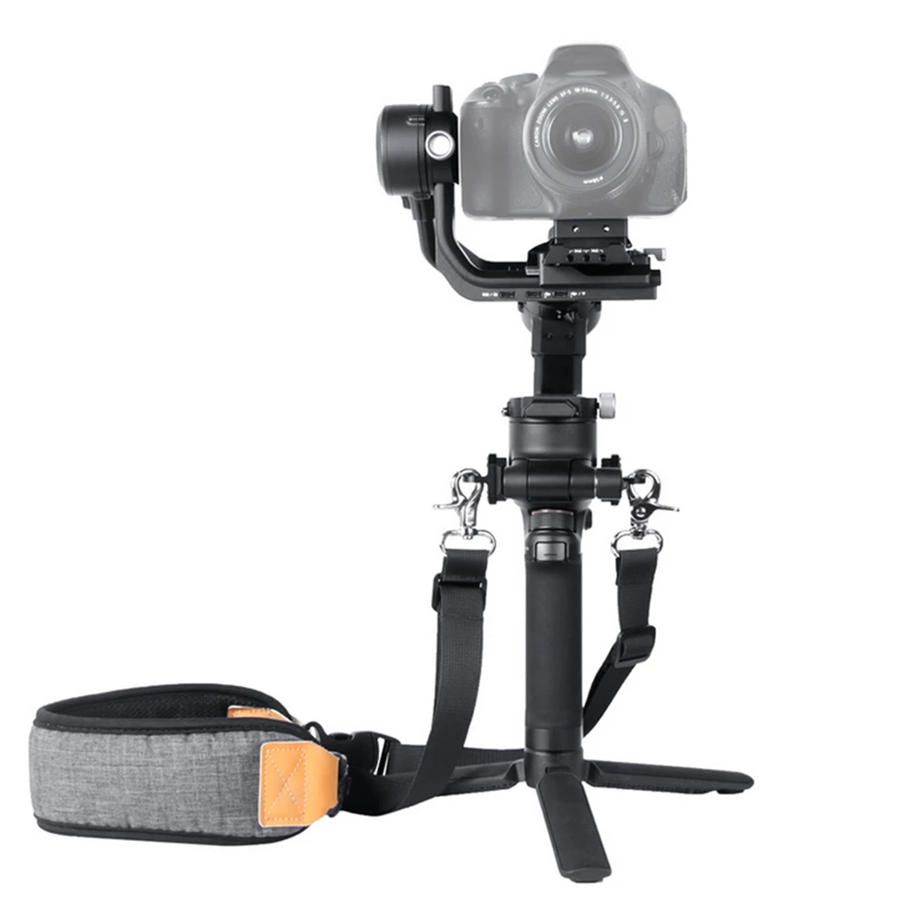 

Camera Shoulder Neck Strap Adjustable Dual Hook Shoulder Strap Lanyard Belt for DJI RSC 2/RS 2/Ronin-SC/S Handheld Gimbal