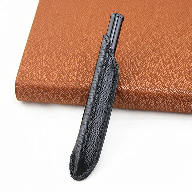 Кожаный пенал тонкий наконечник 0 5 мм авторучка для денег Роскошные