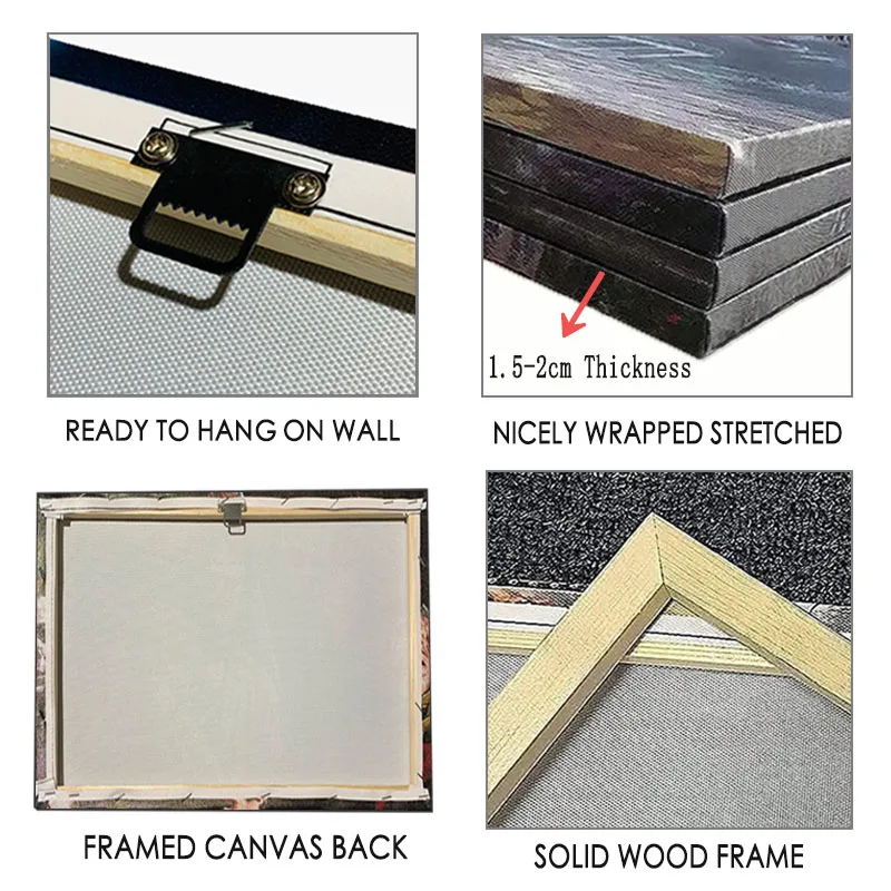 Домашнее украшение холст картины фотообои аниме скандинавский плакат Hd печать