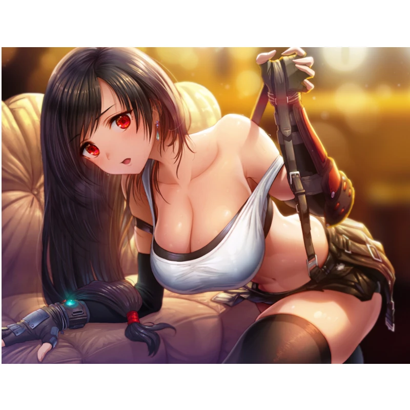 RuleMylife сексуальная горячая игра аниме девушка Tifa Автомобильная наклейка съемная