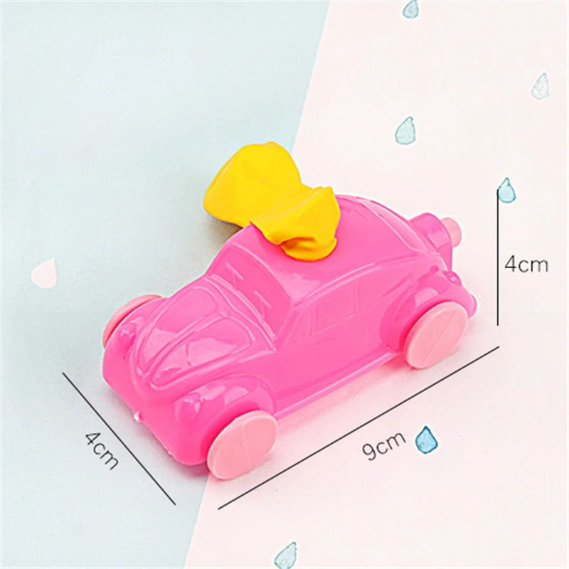 

Random Color DIY Balloon Powered Car Recoil Force Science Technology Experiment Students Toys