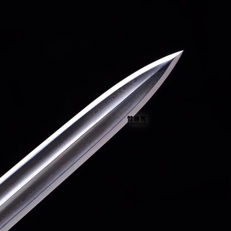 Качество ручной работы изогнутая сталь китайская династия Хань Восьмигранная