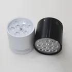 СВЕТОДИОД Cree с регулируемой яркостью света Встраиваемые настенные светильники 6W10W14W18W24W30W белыйчерный корпус AC85-265V потолочные светильники Крытый хо