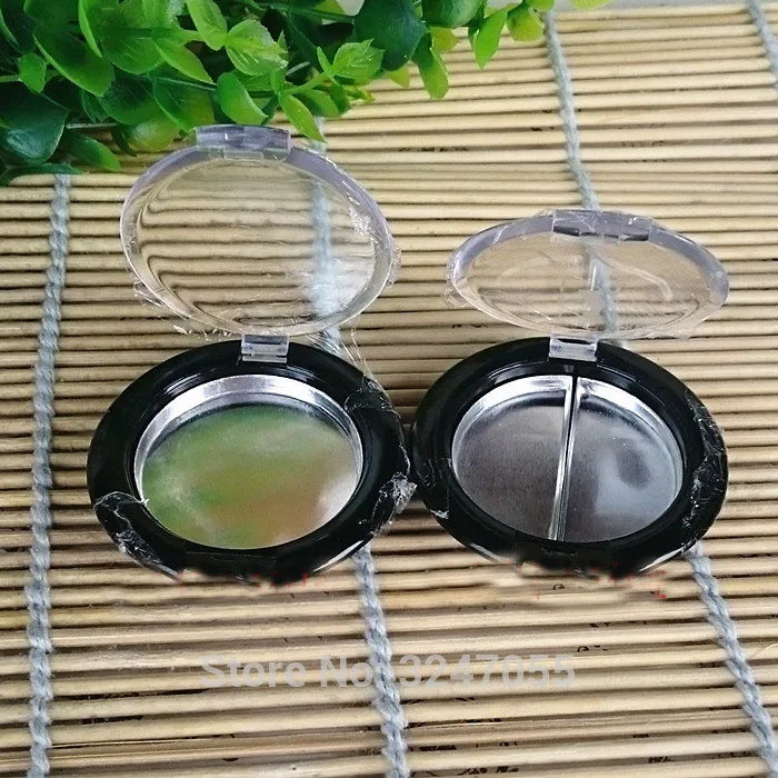 36.5mm Flip Round Plastic Empty Cosmetic Lipstick Storage Box Beauty Makeup Eyeshadow Powder Compact Blusher Packing Container | Красота и