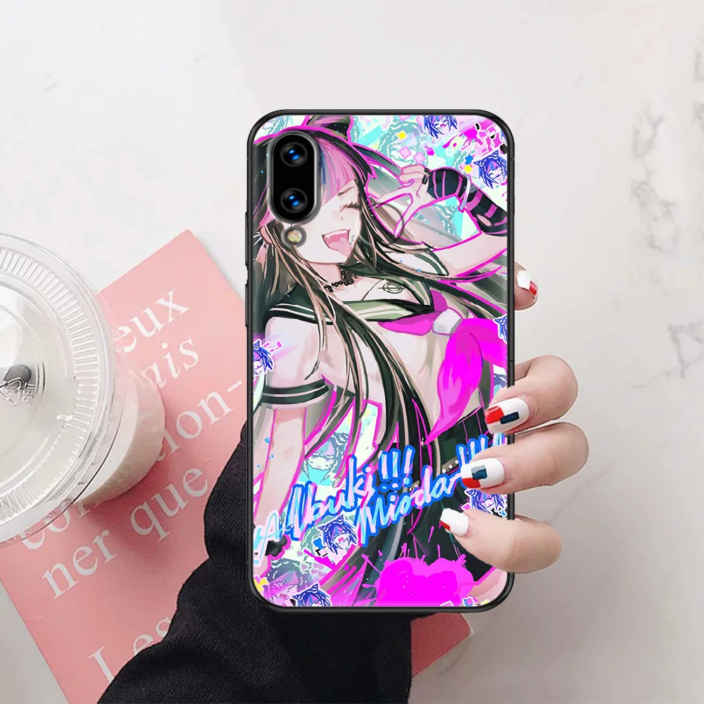 Телефонный чехол Danganronpa monokuma Mioda Ibuki для Huawei Honor 6A 7A 7C 8A 8X 8 9 9X 10 10i 20 Lite Pro черный