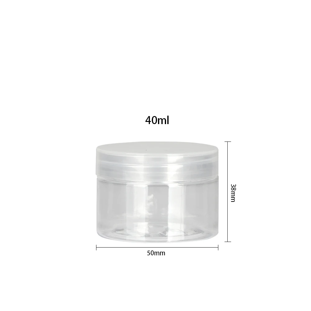 Многоразовые бутылки для косметики 1 шт. 40 мл пустая банка акриловая емкость