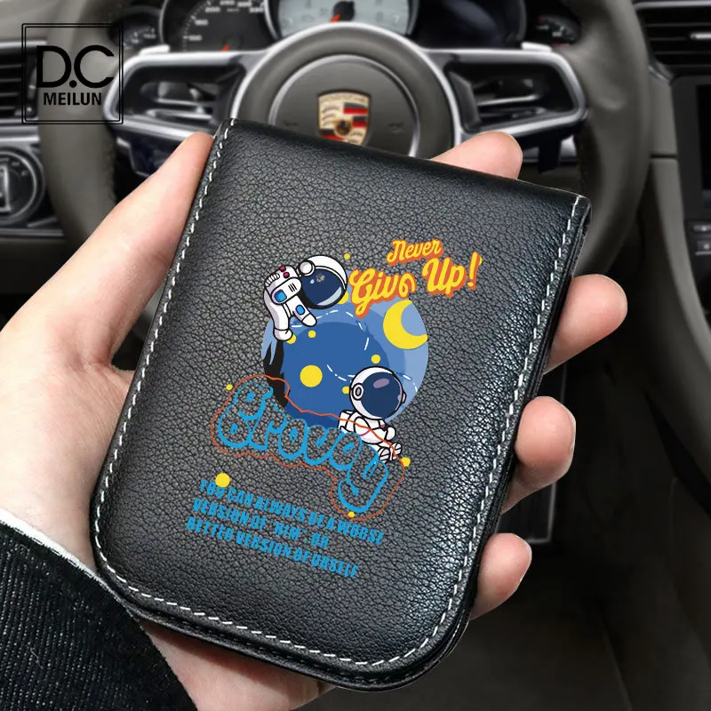 

DC.meilun Men PU Leather Business Passport Covers Holder Multi-Function ID Bank Card Wallet Cute Case Travel Accessories