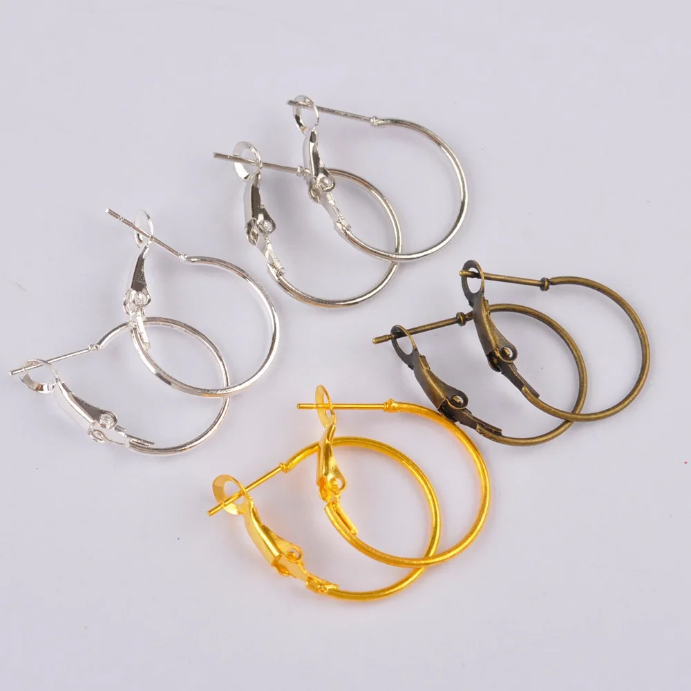 500pcs small hoop earring findings round circle ring earrings jewelry findings accessories